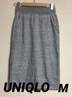 ユニクロスウェット スカート　裏起毛　M