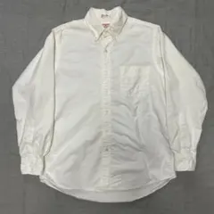 か*ん様 BAGGY USA製 ボタンダウン オックスフォードシャツ ホワイトのサムネイル