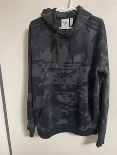 adidas カモフラージュ パーカー Lサイズ