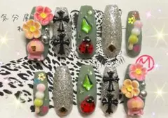 アートネイルチップ 10個セット