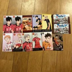 ハイキュー!! ゴミ捨て場の決戦展 入場特典 トレーディングチケット風カード