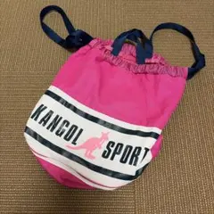 KANGOL SPORT ナップサック ピンク