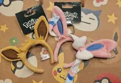 ポケパークカントー限定カチューシャ ブラッキー、ニンフィア - メルカリ