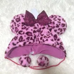 【即日・匿名配送】 ディズニー ヒョウ柄 ファンキャップ ピンク 11