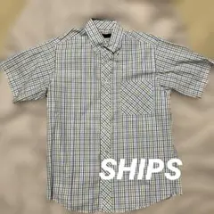 SHIPS 半袖シャツ チェック柄 Mサイズのサムネイル