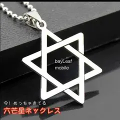 めっちゃきてる！六芒星ネックレス