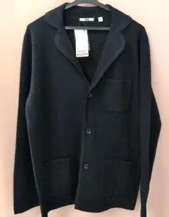 UNIQLO ミラノリブ メンズ ジャケット ネイビー M