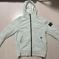 STONE ISLAND ロングナイロンジャケット ライトベージュ - メルカリ