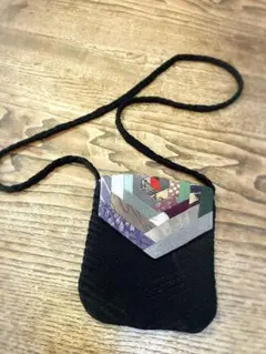 パッチワークデザイン ポシェット