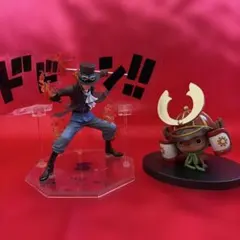 ワンピース サボ チョッパー　フィギュアセットのサムネイル
