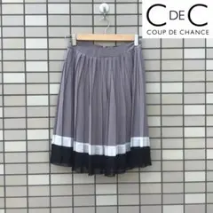 COUP DE CHANCE【クードシャンス】スカート　膝丈スカート　フレア