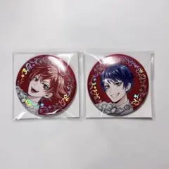 ツイステ エース デュース 缶バッジ プラチナジャケット