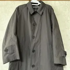 未使用●UNIQLO U●ステンカラーコート ダークグレー オーバーサイズ●XS