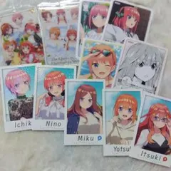 五等分の花嫁 ウエハース カード 特典 カード まとめ売り セット