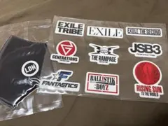 EXILE TRIBE ステッカーシール、マスクセット