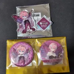 ホロライブ holoX タワー コラボ 缶バッジ アクリルスタンド 鷹嶺ルイ