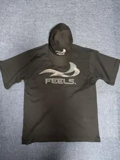 Feels 上杉柊平 本田翼 着用 スウェット パーカー ライトブルー M Feels 上杉柊平 本田翼 着用 スウェット パーカー ライトブルー