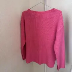 ZARA ピンク 長袖ニット S