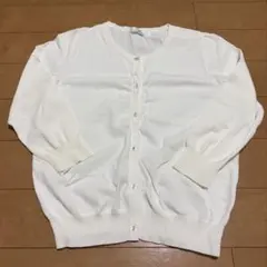 MEW'SREFINEDCLOTHES カーディガン ホワイトのサムネイル