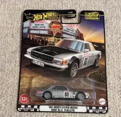 ホットウィール ブールバード　’80 メルセデス ベンツ 500 SLC ラリー