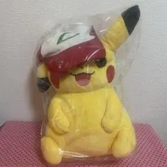 ポケモンセンター限定　帽子を被ったピカチュウ ぬいぐるみ