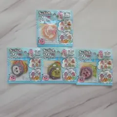 おぱんちゅうさぎ フレークシール 4個セット