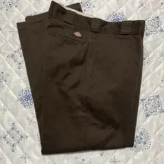 w34 ブラウン 定番 874 dickies 茶色 ディッキーズ ワークパンツ