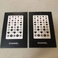 CHANEL ネイルステッカー　2枚セット新品