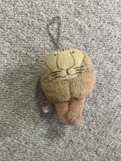 リサラーソン　ライオンぬいぐるみ　キーチェーン付き
