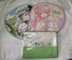 プロセカ　雫　愛莉　うちわ　サコッシュ　サンリオ