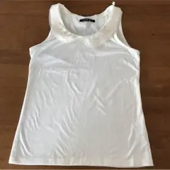 襟付きタンクトップ