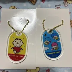 サンリオキャラクター　アクリルキーホルダー　2点セット