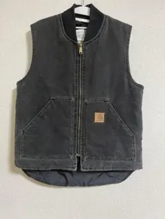 80ダックベスト Carhartt ベスト USA製 M 希少 80s USA製 カーハート 裏 ボア ダック ベスト メンズ M / 80年代