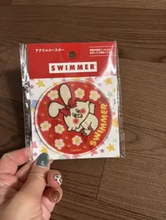 SWIMMER アクリルコースター うさぎ