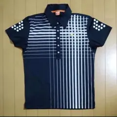 プーマゴルフ　PUMA GOLF　ポロシャツ　Mサイズ　ブラック系