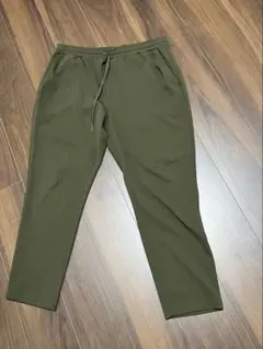 XL オリーブグリーン イージーパンツ