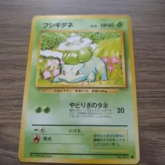 初代】ポケモンカード旧裏 フシギダネ ① - メルカリ