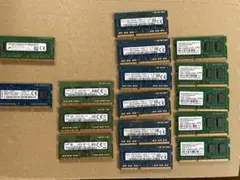 DDR3L 4GB 1600MHz メモリモジュール　１６枚まとめ売り