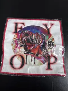 B'z FYOP 会場限定 ガチャ ファイバータオル 白 ツアーロゴ