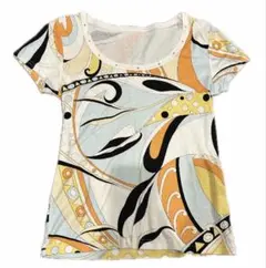 Emilio Pucci 半袖 Tシャツ プッチ柄 y2k 平成 ストーンのサムネイル