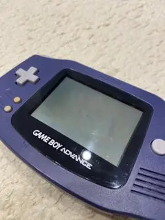 ゲームボーイアドバンス 本体 パープル ジャンク品