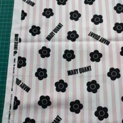 MARYQUANT オックス生地 ハギレ 生地幅×45cm