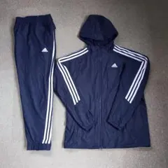adidas ジャージ 上下セット ネイビー