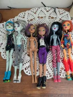 Monster High Dolls モンスターハイ6体セット　MATTELレア