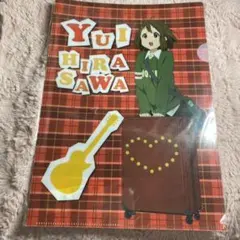 けいおん　平沢唯　クリアファイル　ローソン　コラボ商品　豊崎愛生
