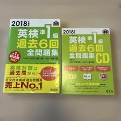 英検準1級 過去6回全問題集CD 2018年度版のサムネイル