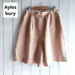 【アリスバーリ東京スタイル】 9号 ベージュ 薄茶色 キュロットスカートパンツ