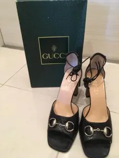 【新品&美品❤レア】☆サイズ39 1/2/ドレスシューズ/サンダル/革靴/黒