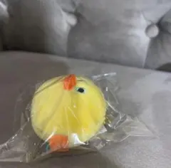 【新品１つ】mojojojoフェイスマスコット　キーホルダー あひる　キイロ