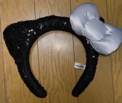 ユニバ USJハローキティカチューシャ スパンコール